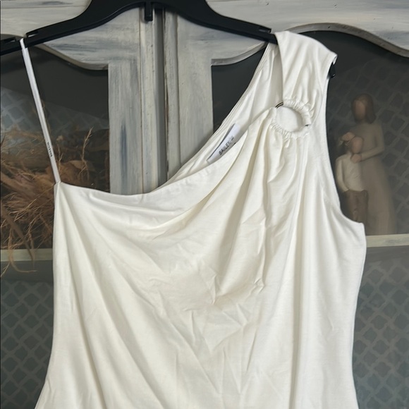 Bailey 44 Cream Asymmetrical Bodysuit - Picture 2 of 4